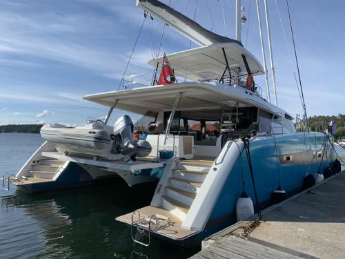 Cat Alegria 67 for rent in Huahine Nui Marina