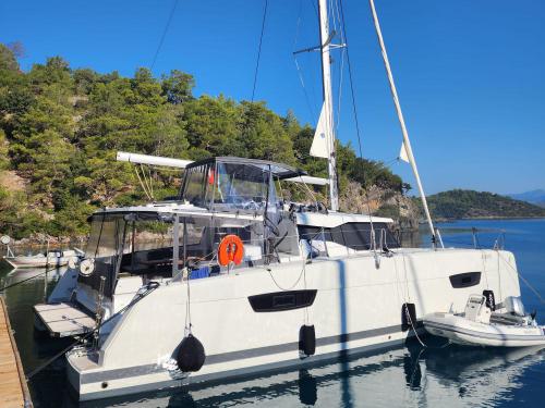 Cat Astrea 42 available for charter in Adakoy