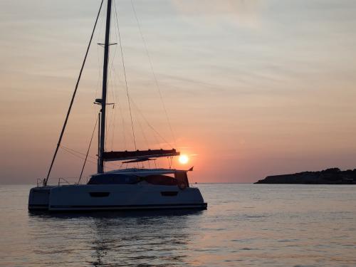 Cat Astrea 42 for hire in Sant Antoni de Portmany