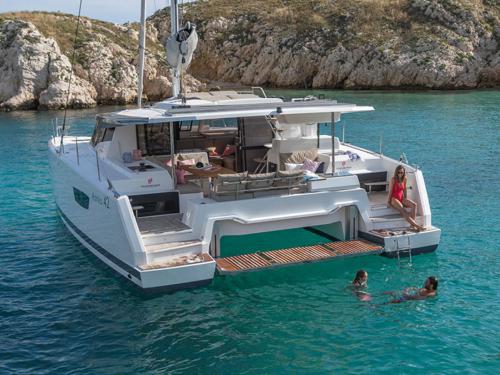 Catamaran Astrea 42 for rent in Marina Naviera Balear