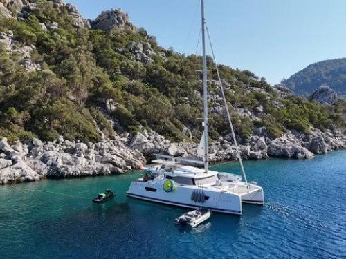 Catamaran Astrea 42 available for charter in Marmaris