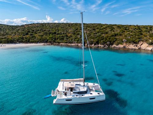 Catamaran Astrea 42 available for charter in Cannigione