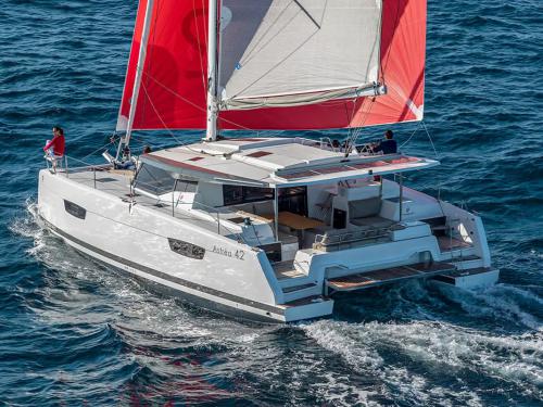 Catamaran Astrea 42 available for charter in Palermo
