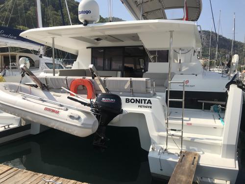 Cat Astrea 42 for charter in Fethiye