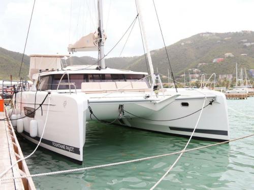 Catamaran Astrea 42 available for charter in Road Town