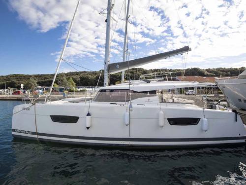 Cat Astrea 42 available for charter in Pomer