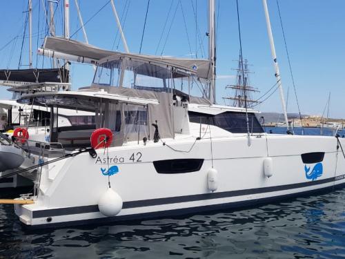 Cat Astrea 42 for rent in Lavrio