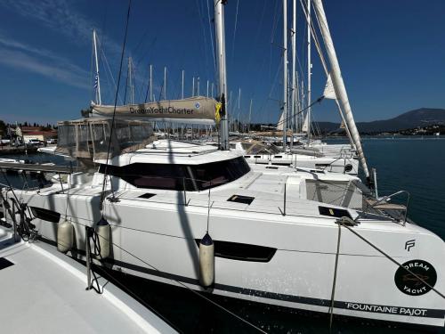 Cat Astrea 42 for hire in Gouvia
