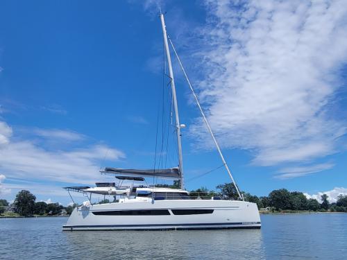 Catamaran Aura 51 for rent in Charlotte Amalie