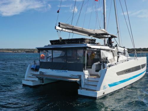 Catamaran Aura 51 available for charter in Seget