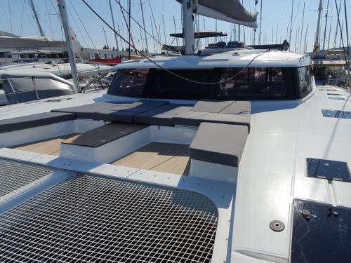 Catamaran Aura 51 available for charter in Marina Seget Donji