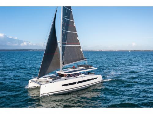 Catamaran Aura 51 available for charter in Hyeres