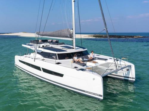 Cat Aura 51 available for charter in Kalamata