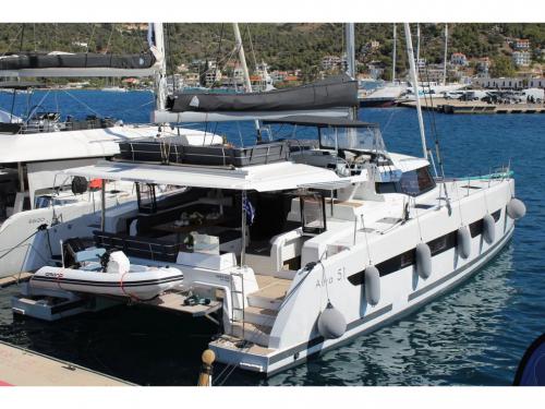 Katamaran Aura 51 Yachtcharter in Nydri