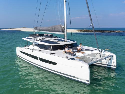 Catamaran Aura 51 for rent in SCT Marina Trogir
