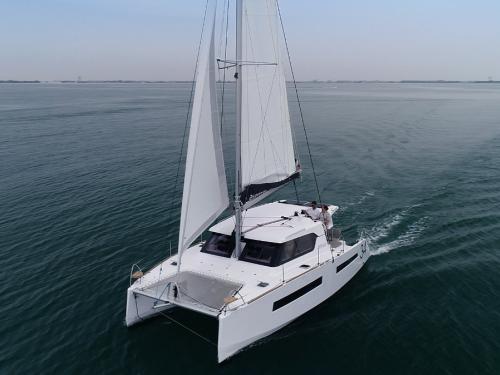 Catamaran Aventura 34 for charter in Biograd na Moru