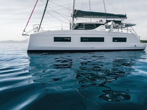 Catamaran Aventura 37 available for charter in Porto Vecchio