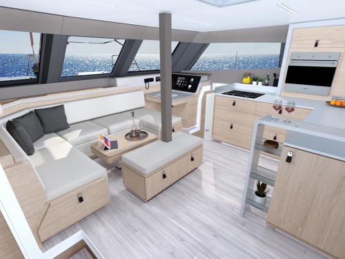 Katamaran Aventura 45 chartern in Club Nautic