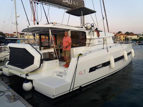 Catamaran Bali 4.1 for charter in Biograd na Moru