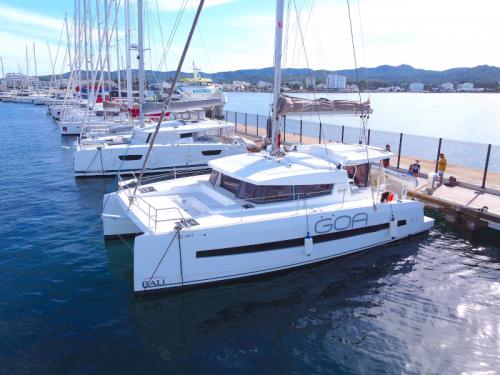 Cat Bali 4.1 for hire in Sant Antoni de Portmany