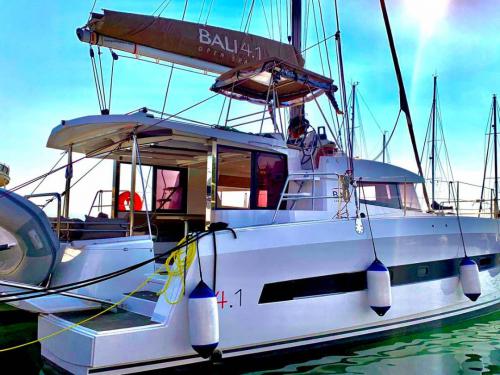 Cat Bali 4.1 for hire in Lefkas