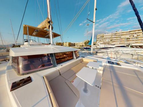 Katamaran Bali 4.1 chartern in Marina Lefkas