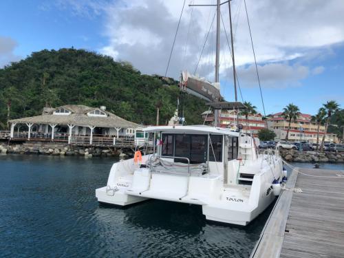 Cat Bali 4.1 available for charter in Philipsburg Marina