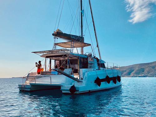 Catamaran Bali 4.1 for rent in Preveza