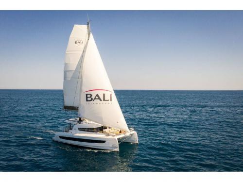 Catamaran Bali 4.2 available for charter in Alimos Marina Kalamaki
