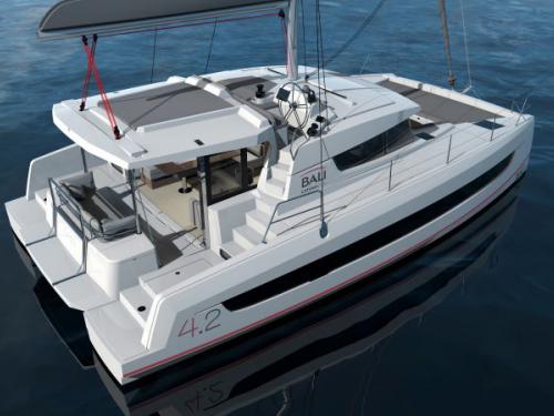 Cat Bali 4.2 available for charter in Alimos Marina Kalamaki