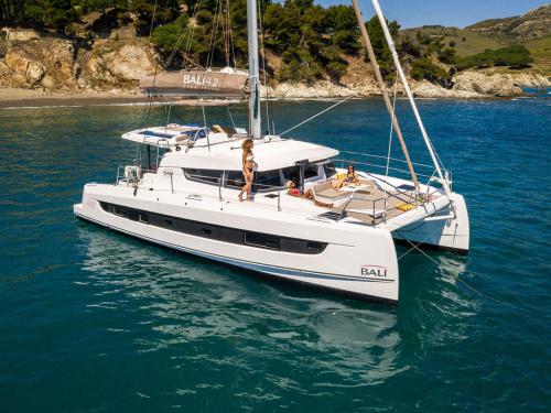 Catamaran Bali 4.2 available for charter in Nanny Cay Town