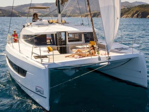 Cat Bali 4.2 available for charter in Palairos Marina