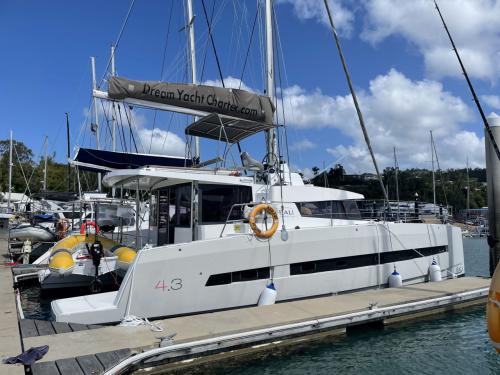 Cat Bali 4.3 available for charter in Airlie Beach