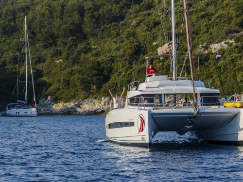 Catamaran Bali 4.3 available for charter in Marina Kornati