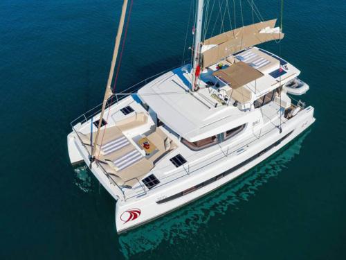 Cat Bali 4.4 available for charter in Nanny Cay Marina