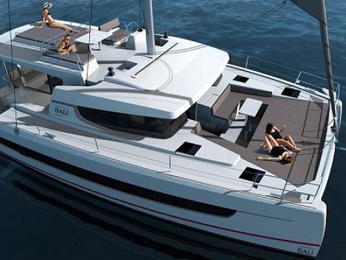 Katamaran Bali 4.6 Yachtcharter in Port Charles Ornano