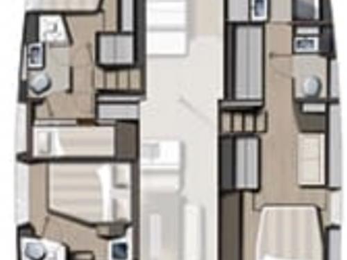 Katamaran Bali 4.6 chartern in Seget