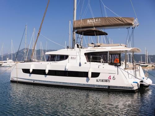 Cat Bali 4.6 available for charter in Salerno