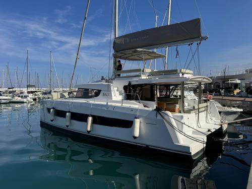 Catamaran Bali 4.8 available for charter in Golfo Aranci