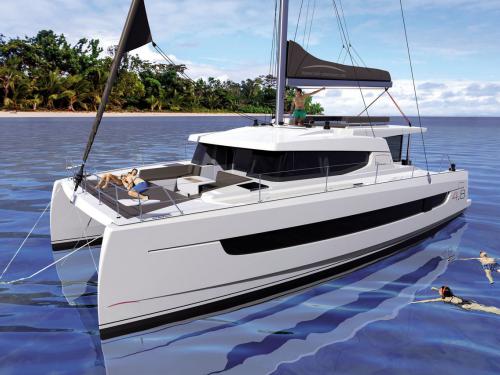 Katamaran Bali 4.8 chartern in Abaco Beach Resort