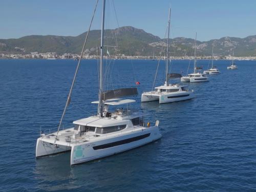 Catamaran Bali 4.8 for charter in Albatros Marina