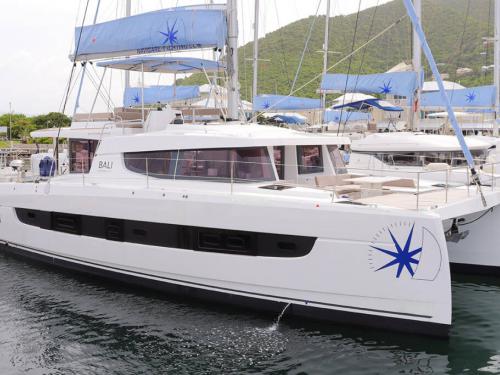 Catamaran Bali 4.8 available for charter in Nanny Cay Marina