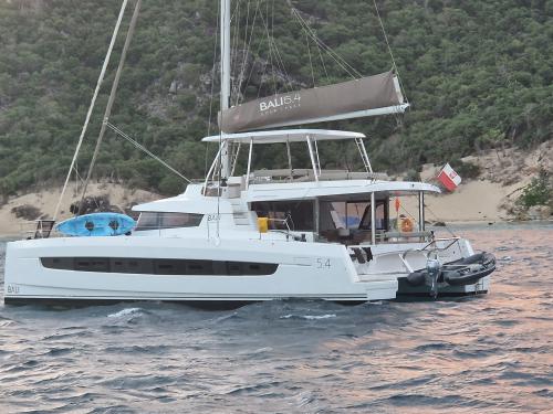 Catamaran Bali 5.4 for hire in Olbia