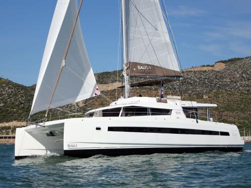 Catamaran Bali 5.4 available for charter in Olbia