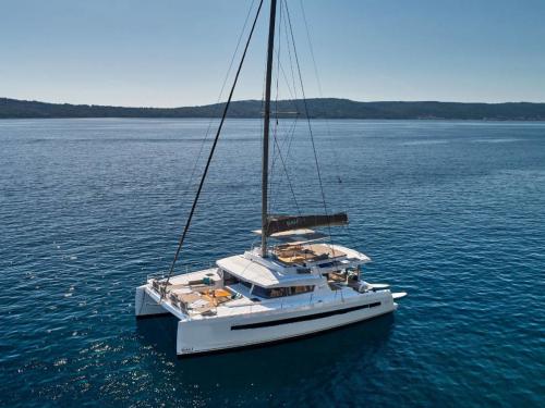 Catamaran Bali 5.4 available for charter in Lavrio