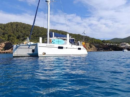 Cat Catana 431 for rent in Port d Andratx Harbour