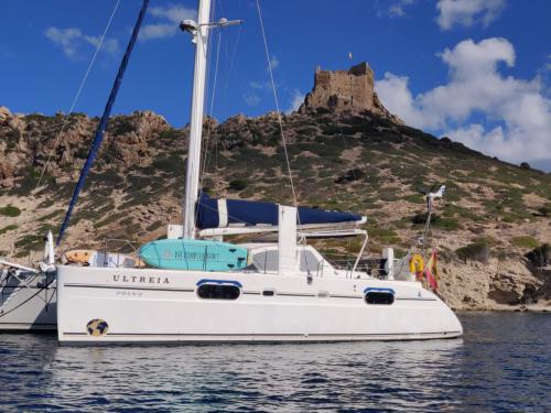 Cat Catana 431 for rent in Port d Andratx Harbour
