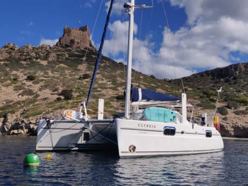 Cat Catana 431 for rent in Port d Andratx Harbour