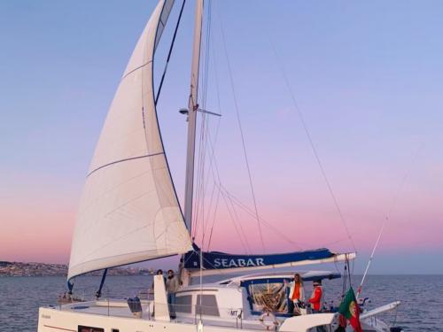 Catamaran Catana 50 for hire in Lisbon Catamaran Catana 50 for hire in Lisbon