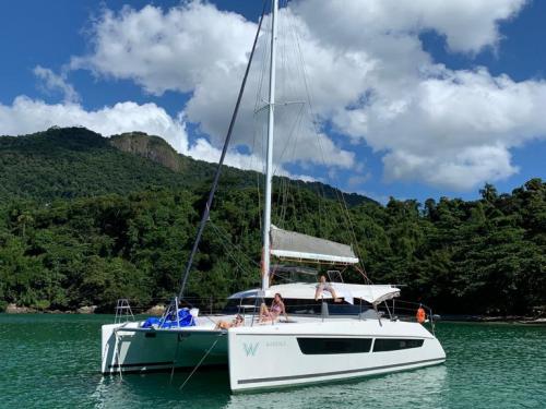 Catamaran CatFlash 43 for rent in Paraty